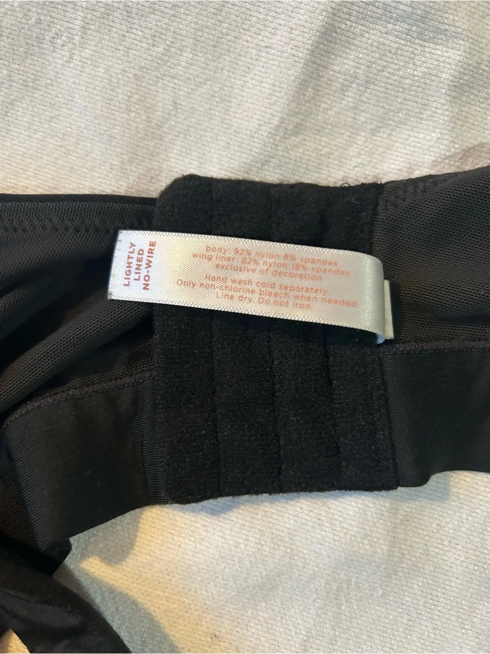 Cacique Lightly Lined No-Wire Bra Black 40DD Lane Bryant Full Coverage